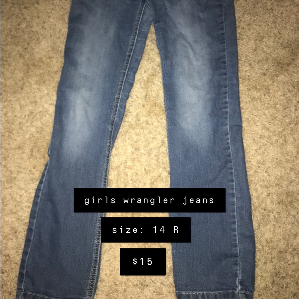girls wrangler jeans